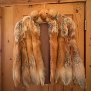 Luxurious Fox Fur Coat